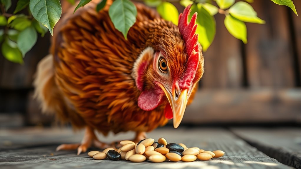 chickens can eat seeds