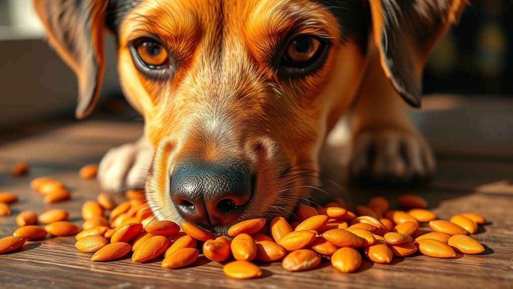 dogs can eat pumpkin seeds