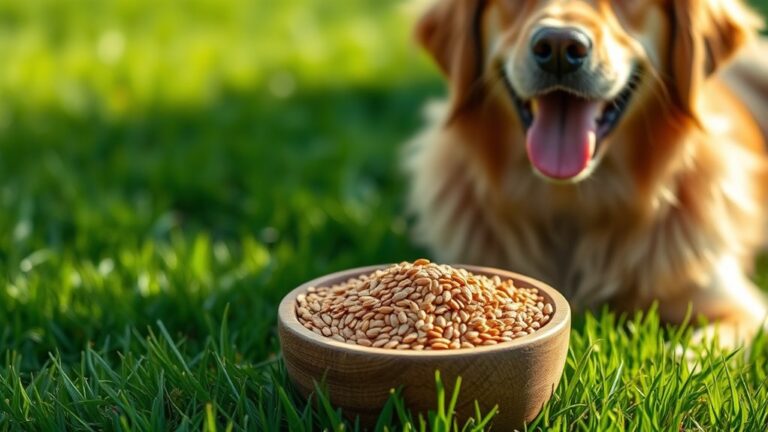flax seeds boost dog health