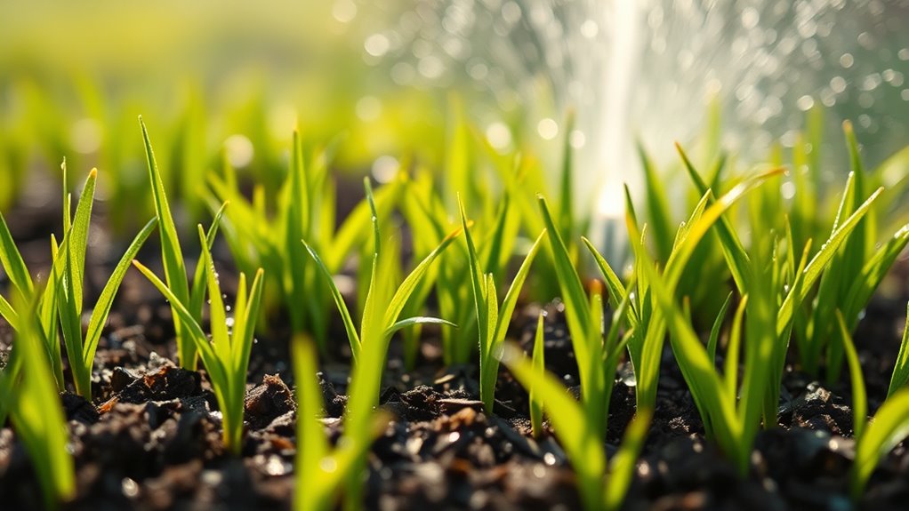 frequent light watering needed
