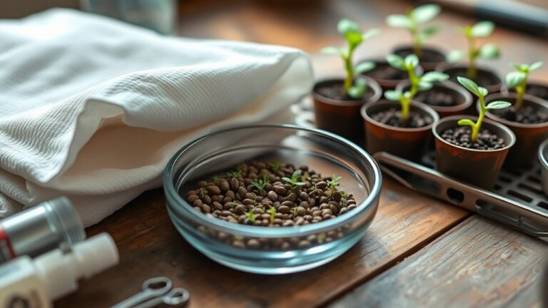 germinate weed seeds effectively