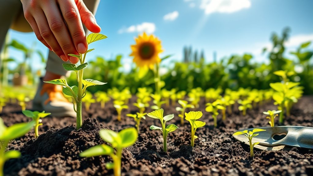 growing sunflowers from seeds