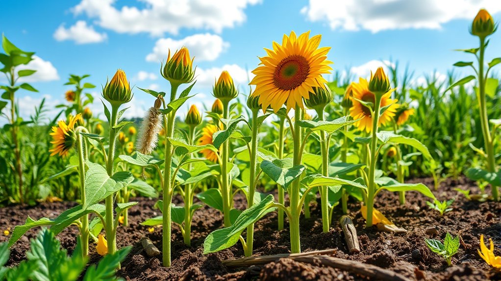 optimal sunflower seed planting