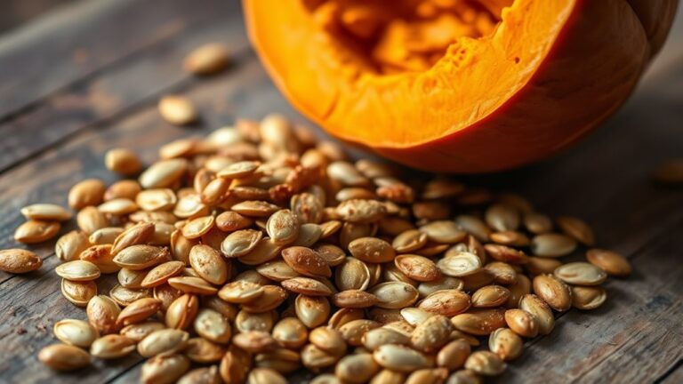 perfectly roasted pumpkin seeds
