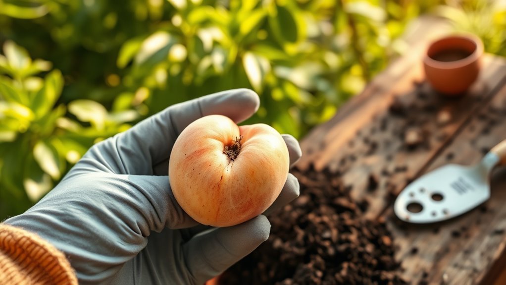 planting peach seeds guide
