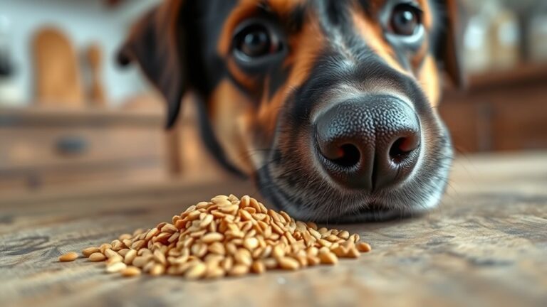 poppy seeds may harm dogs