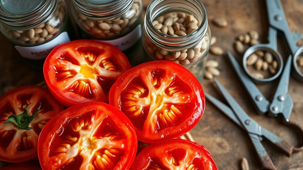 save seeds for replanting