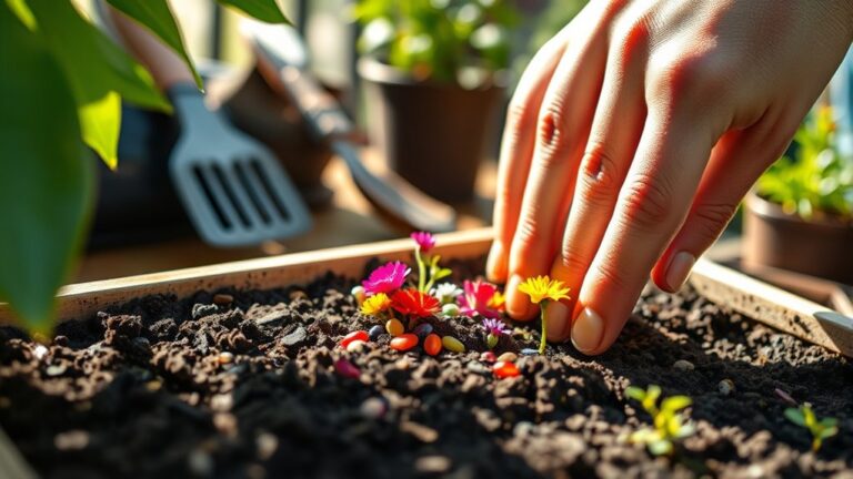 seed planting for flowers