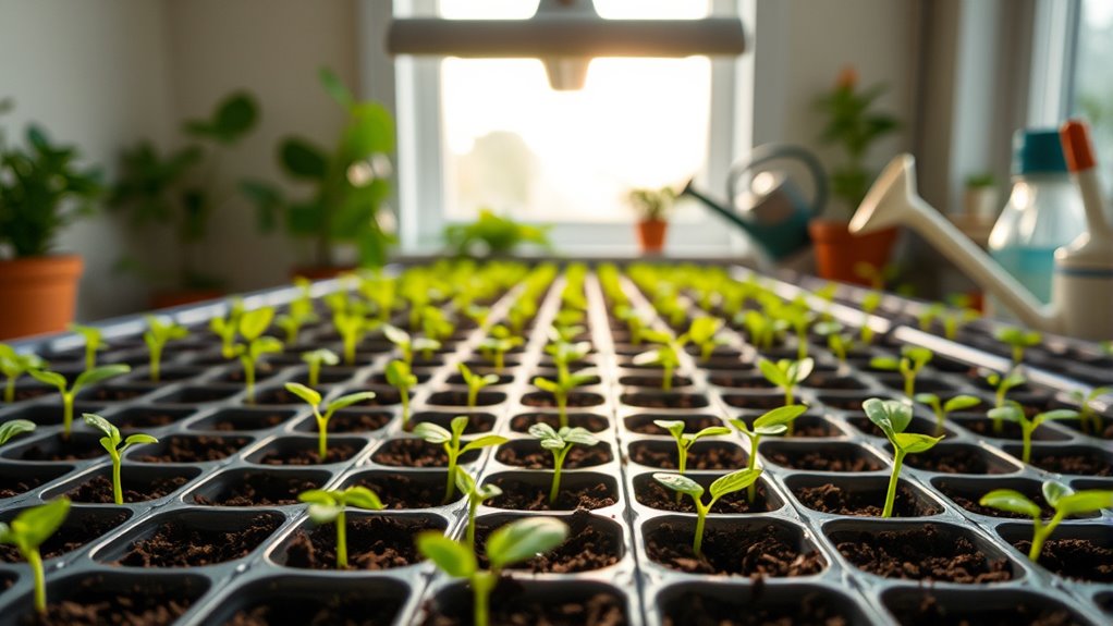 starting tomato seeds indoors