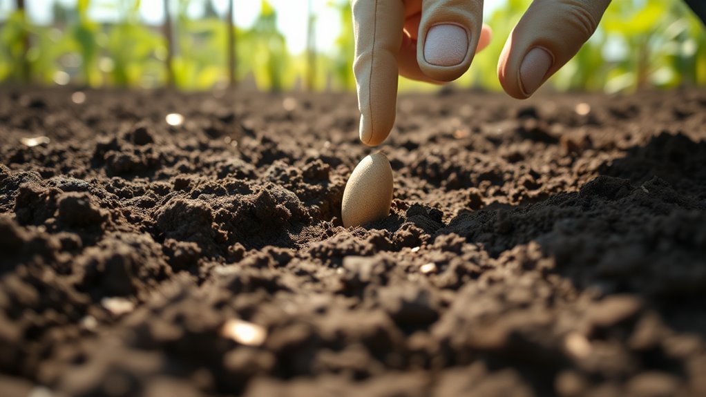 successful sunflower seed planting
