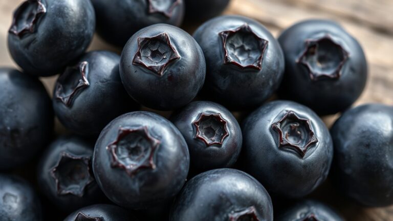 unique seeds in blueberries