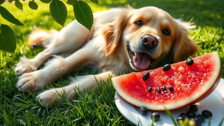 watermelon seeds and dogs